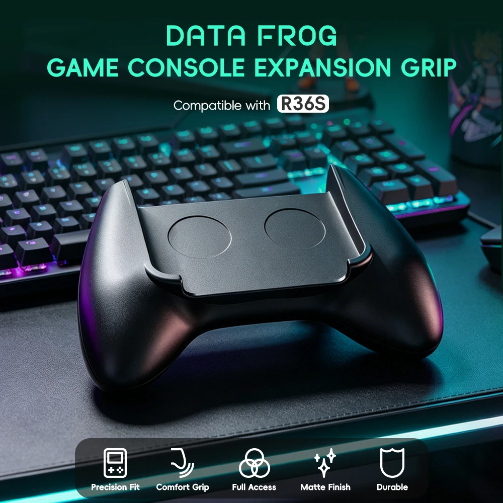 Retro Gaming Consoles - Data Frog R36S Game Grip Ergonomic
