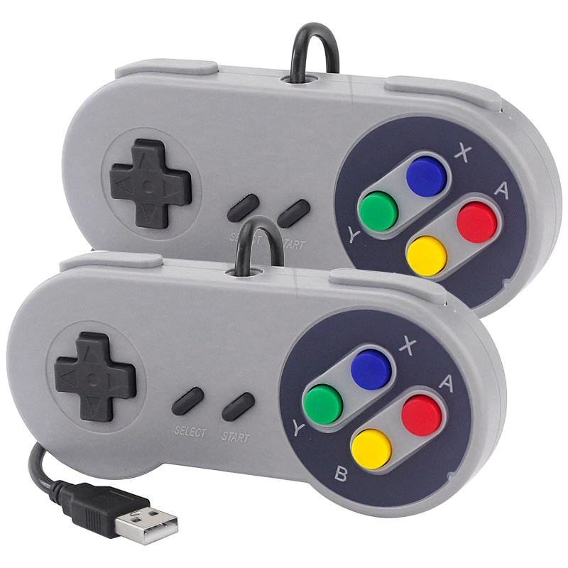 Retro Gaming Raspberry Pi 4 - 2PCS USB Gamepad Gaming Joystick Game