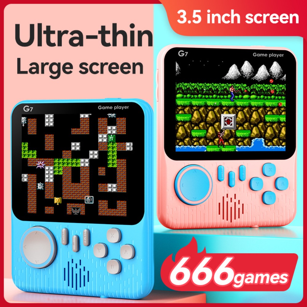 Retro Gaming Gadgets - G7 Retro Handheld Game Console, 3.5-Inch