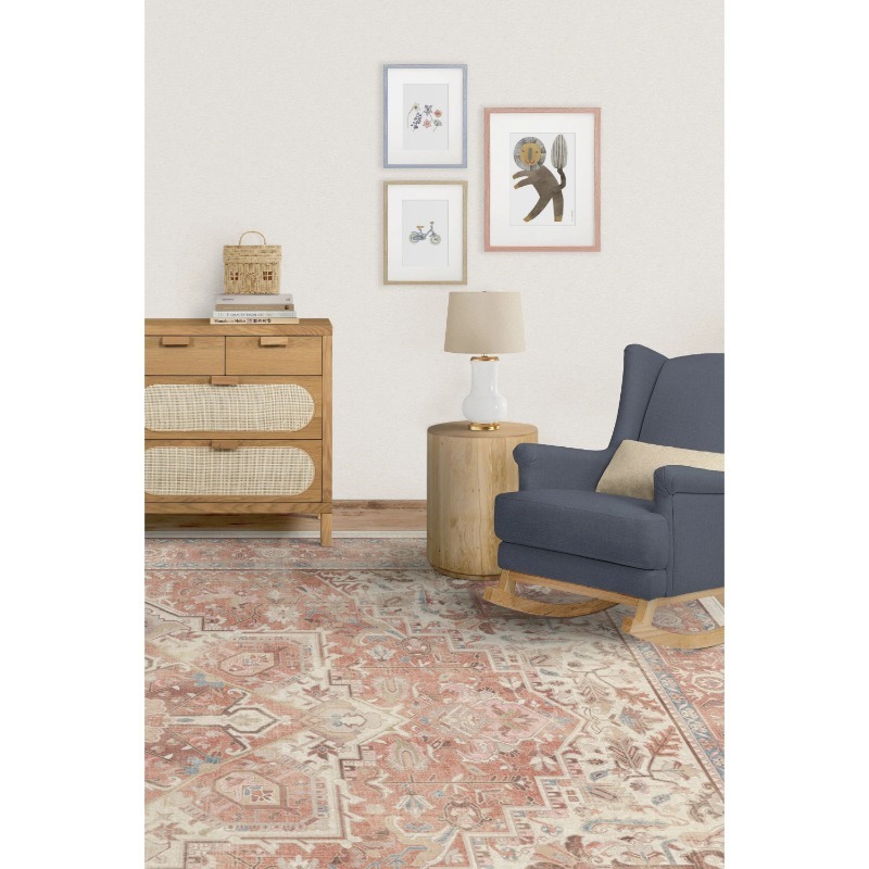 Royal Rose Pink Rug Traditiona - Retro Gaming Rug recension och pris