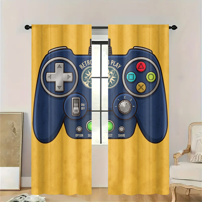 Gaming Controller Curtain Pane - Retro Gaming Youtube recension och pris