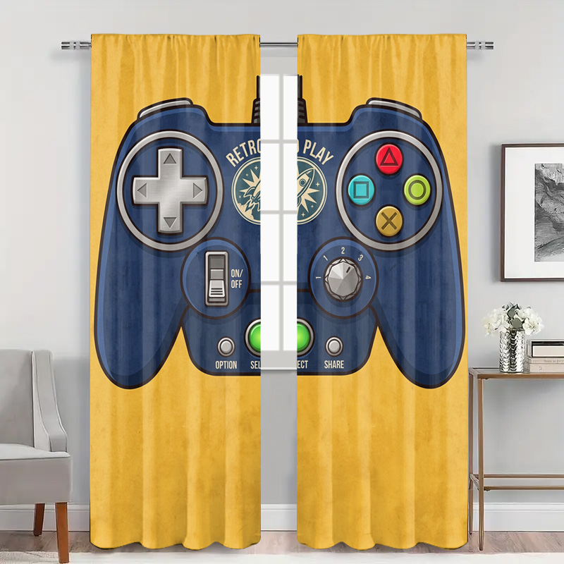 Gaming Controller Curtain Pane - Retro Gaming Youtube recension och pris