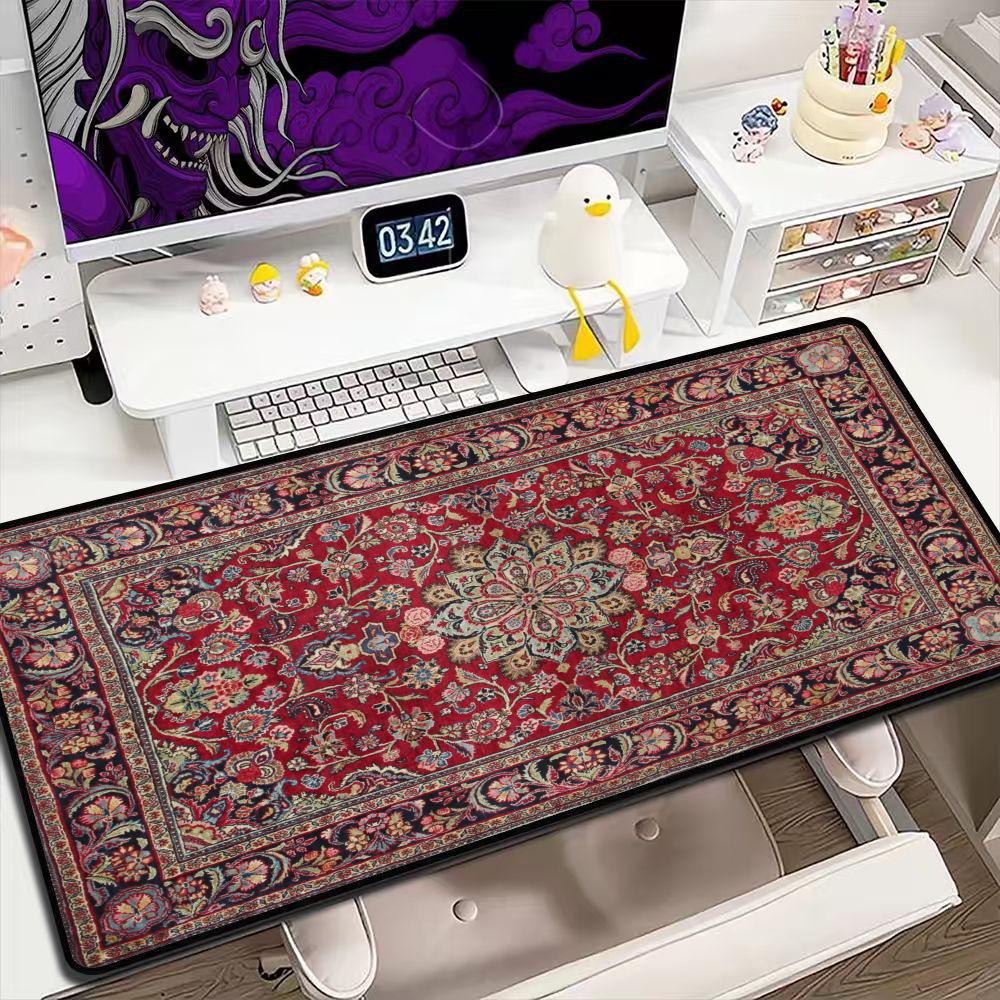 Vintage Persian Rug Pattern La - Retro Gaming Rug recension och pris