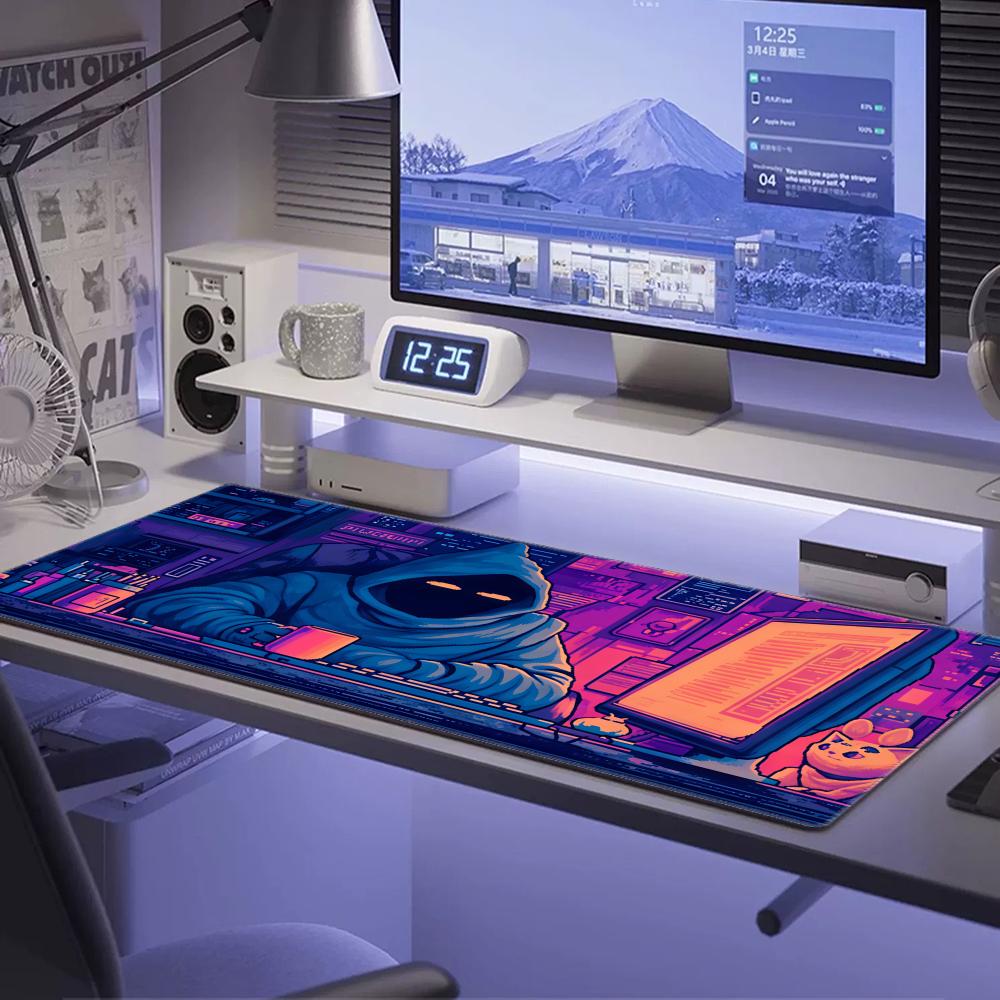 HYBXAXC Cozy Gamer DeskMat, Sp - Retro Gaming Desk Setup recension och pris