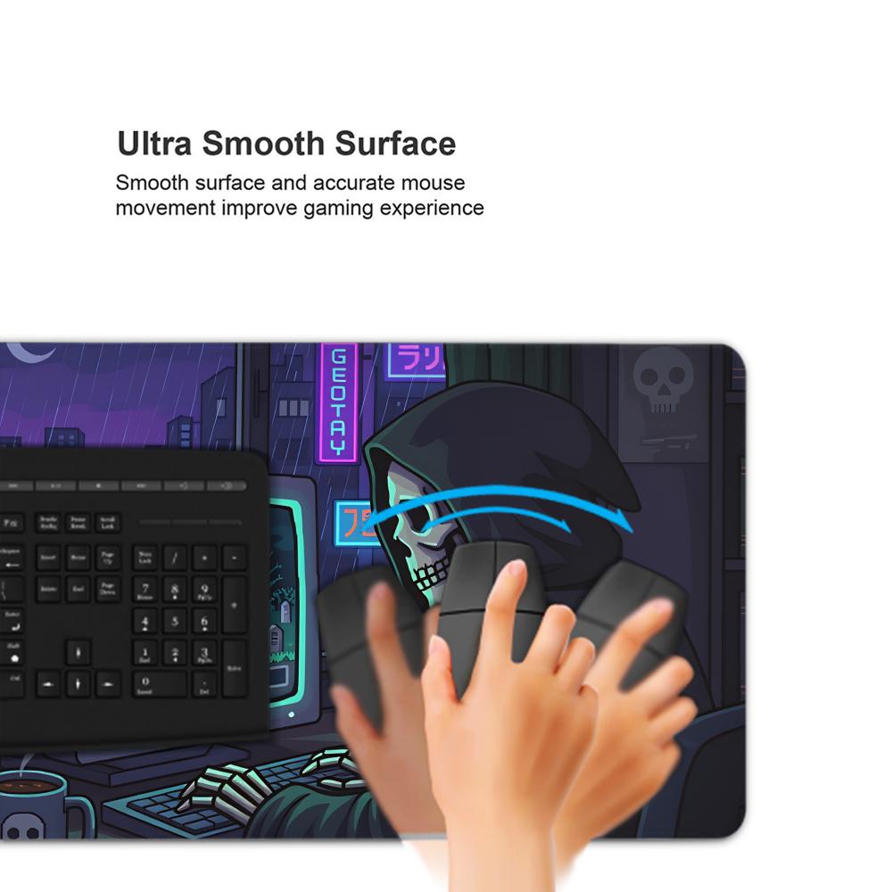 HYBXAXC Cozy Gamer DeskMat, Sp - Retro Gaming Desk Setup recension och pris