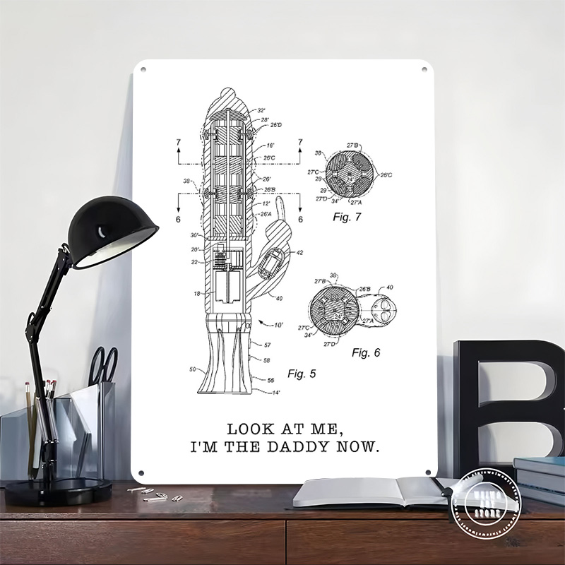 Im the Daddy Now Metal Poster  - Retro Gaming Now recension och pris