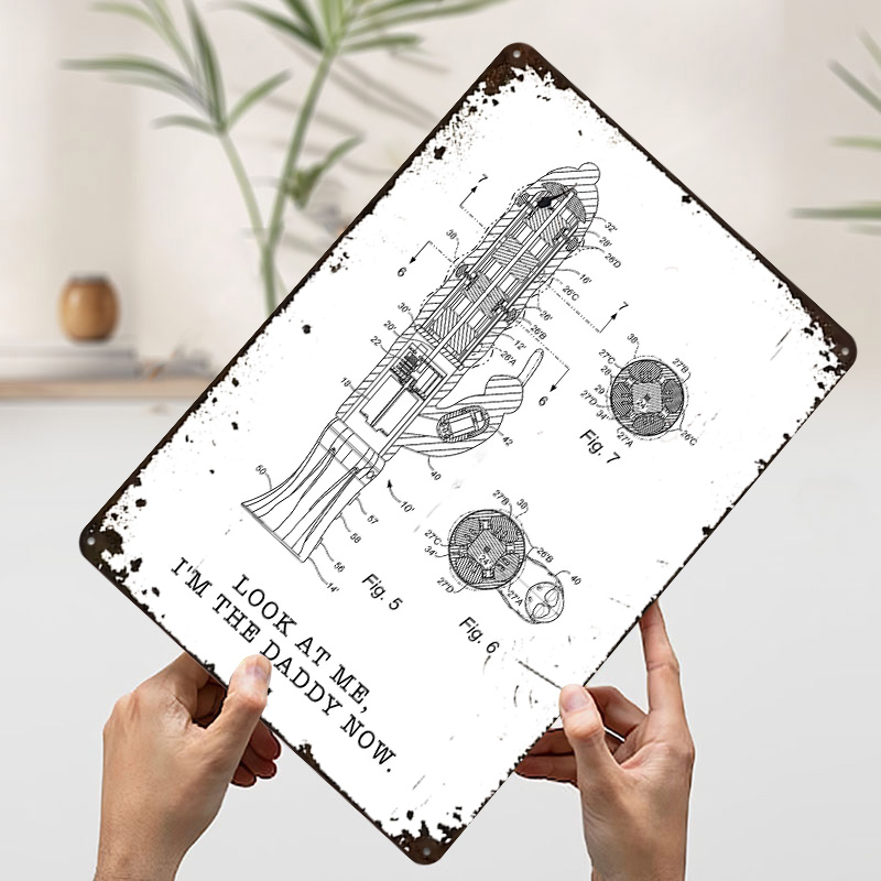 Im the Daddy Now Metal Poster  - Retro Gaming Now recension och pris