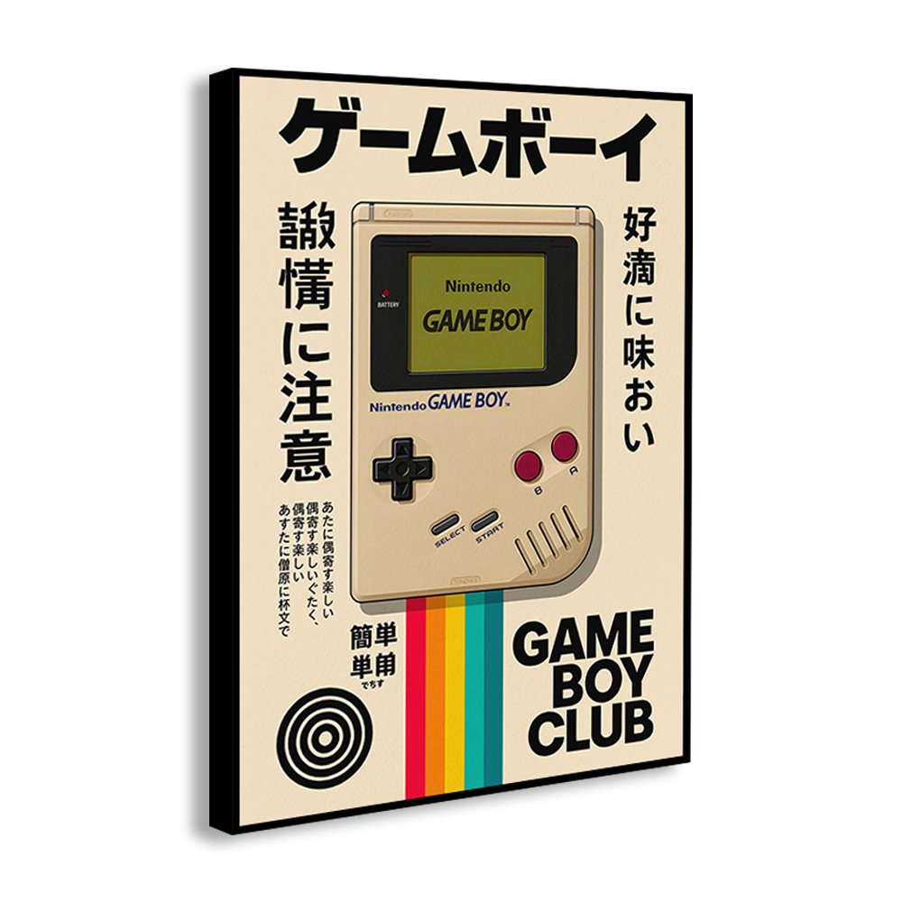 Vintage Gaming Console Canvas  - Retro Gaming Gadgets recension och pris
