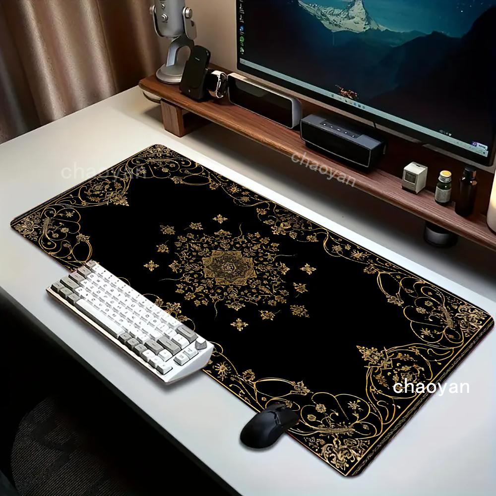 New Black Persian Carpet Myste - Retro Gaming Rug recension och pris