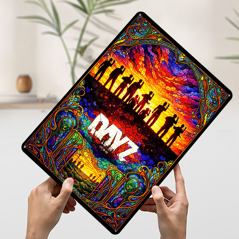 DayZ Stained Glass Tinplate Po - Retro Gaming Gadgets recension och pris