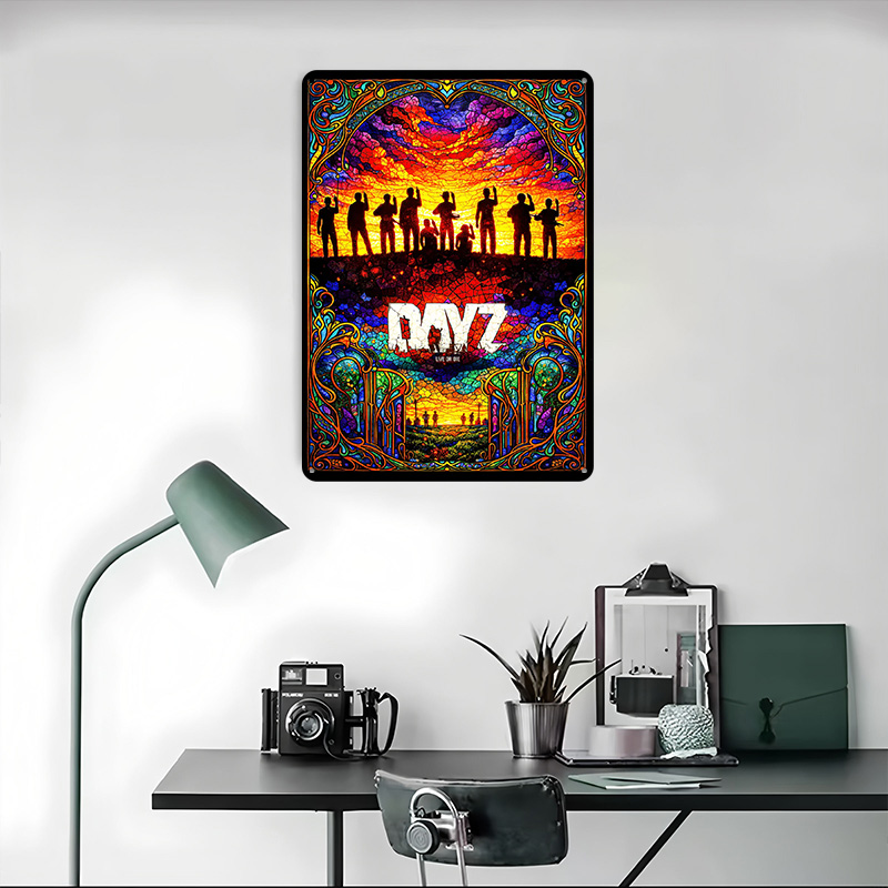 DayZ Stained Glass Tinplate Po - Retro Gaming Gadgets recension och pris