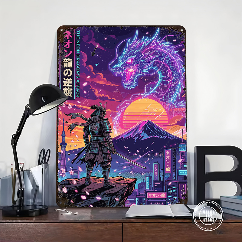 Samurai Vs Neon Dragon in Cybe - Retro Gaming Tokyo recension och pris