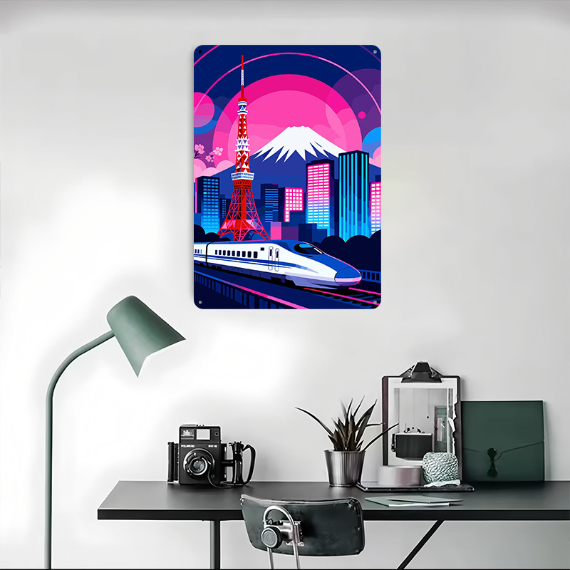 Tokyo Cityscape With Bullet Tr - Retro Gaming Tokyo recension och pris