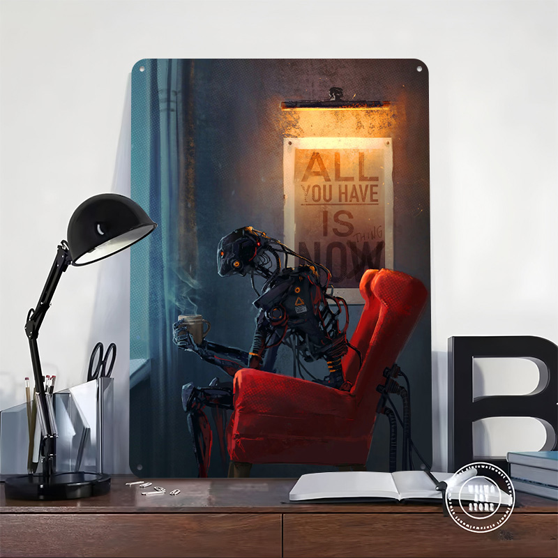 Now Nothing Metal Poster Custo - Retro Gaming Now recension och pris