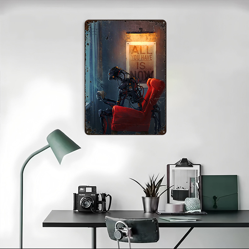 Now Nothing Metal Poster Custo - Retro Gaming Now recension och pris