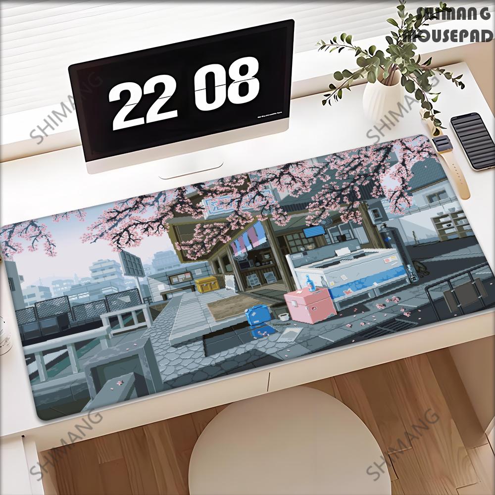 Retro Vaporwave Mousepad Neon  - Retro Gaming Tokyo recension och pris