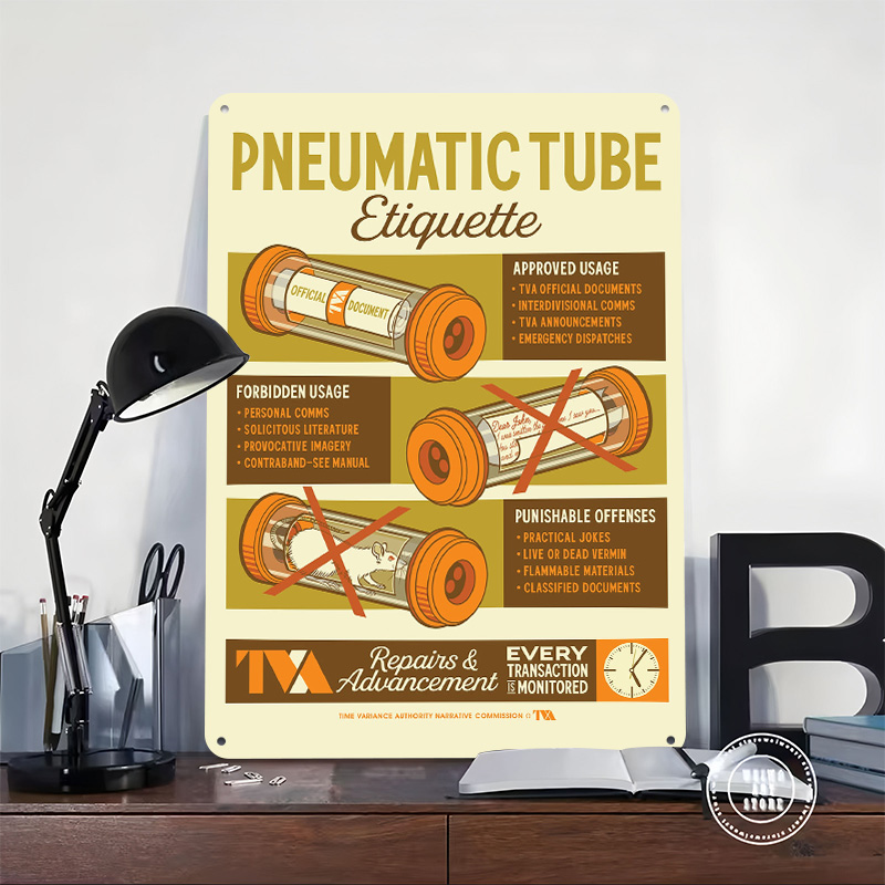 Pneumatic Tube Etiquette Tin P - Retro Gaming Youtube recension och pris