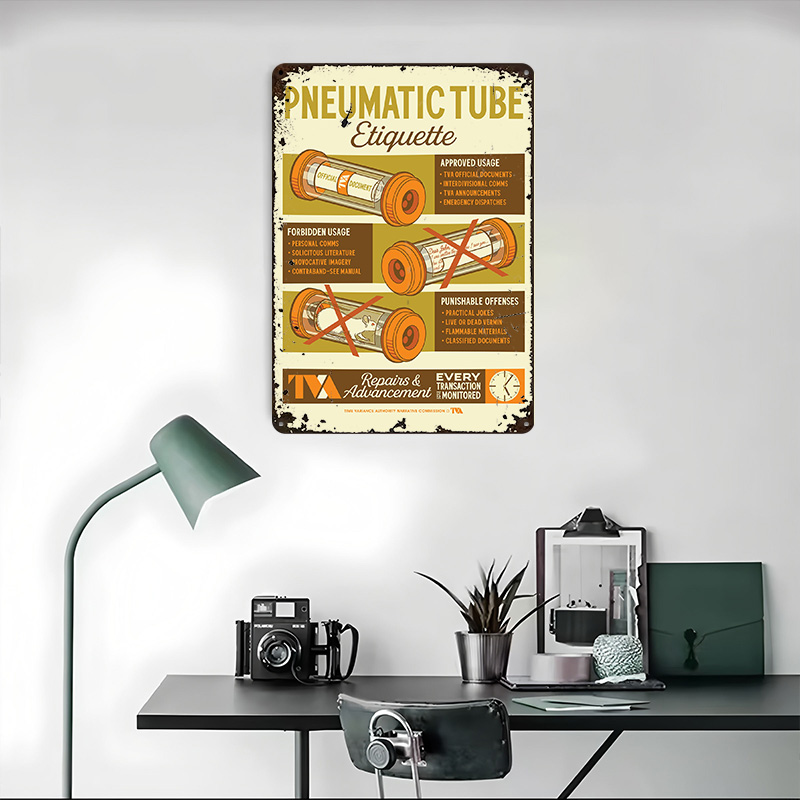 Pneumatic Tube Etiquette Tin P - Retro Gaming Youtube recension och pris