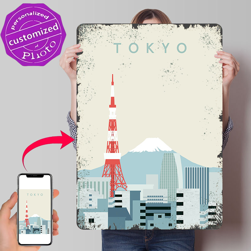 Tokyo Poster Retro 3D Printed  - Retro Gaming Tokyo recension och pris