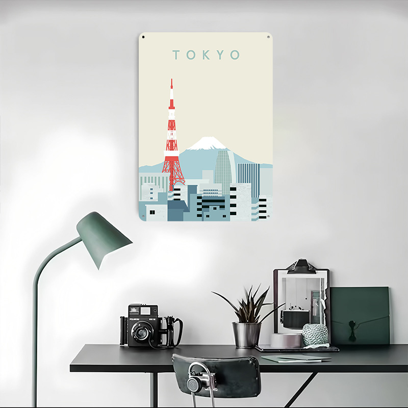 Tokyo Poster Retro 3D Printed  - Retro Gaming Tokyo recension och pris