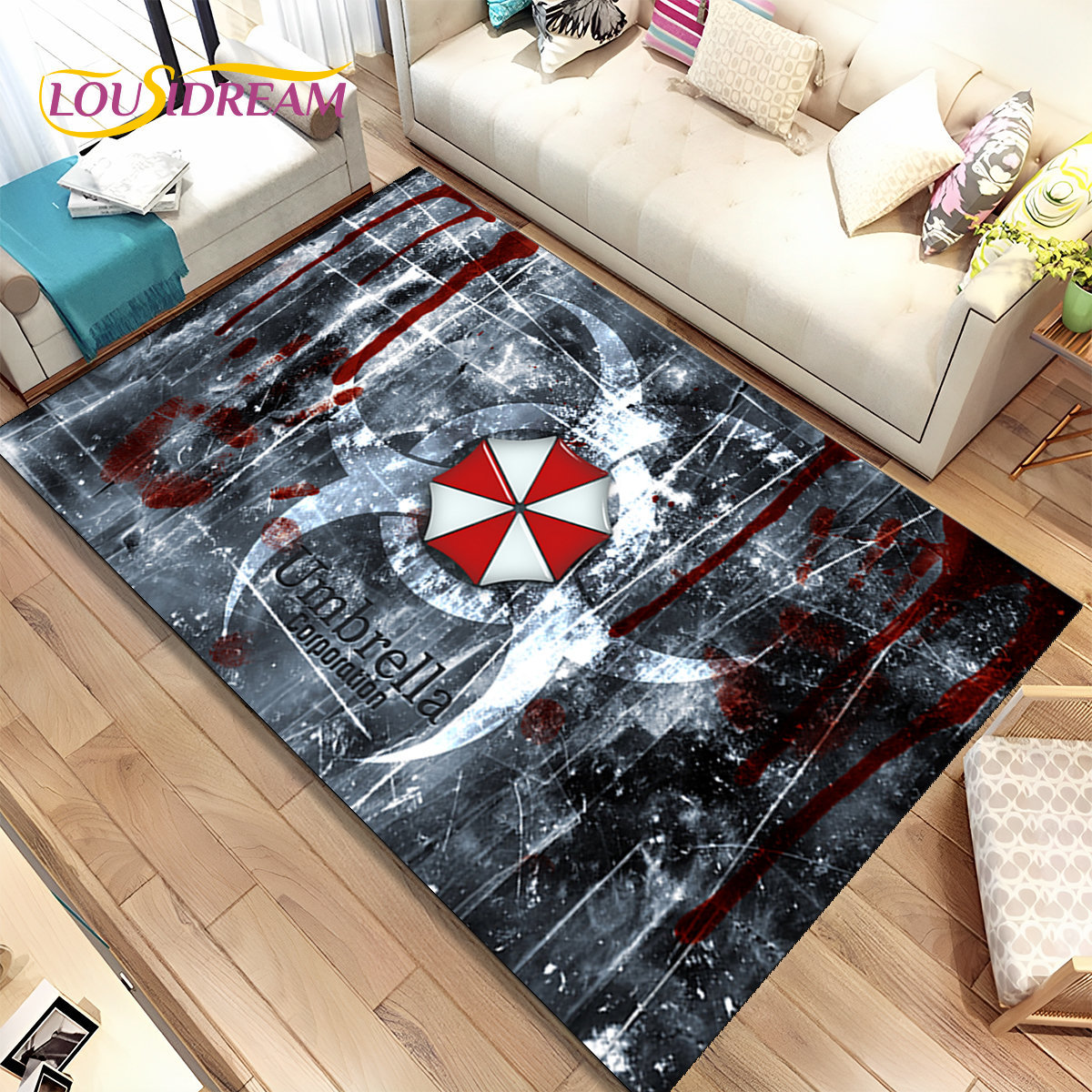 3D R-Resident Evil Games Gamer - Retro Gaming Rug recension och pris