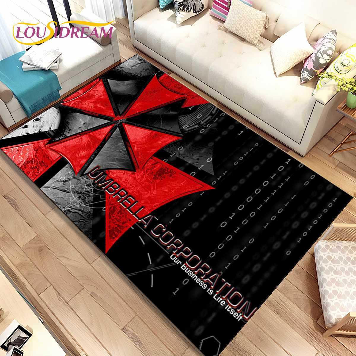 3D R-Resident Evil Games Gamer - Retro Gaming Rug recension och pris