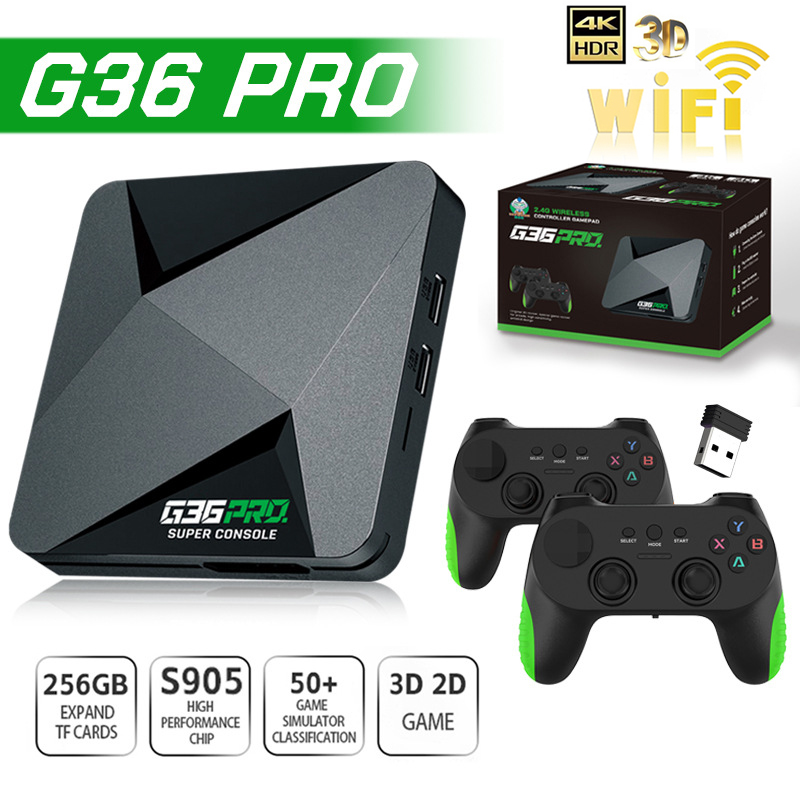 Super G36 Pro Game Console 256 - Retro Gaming Tv Box recension och pris