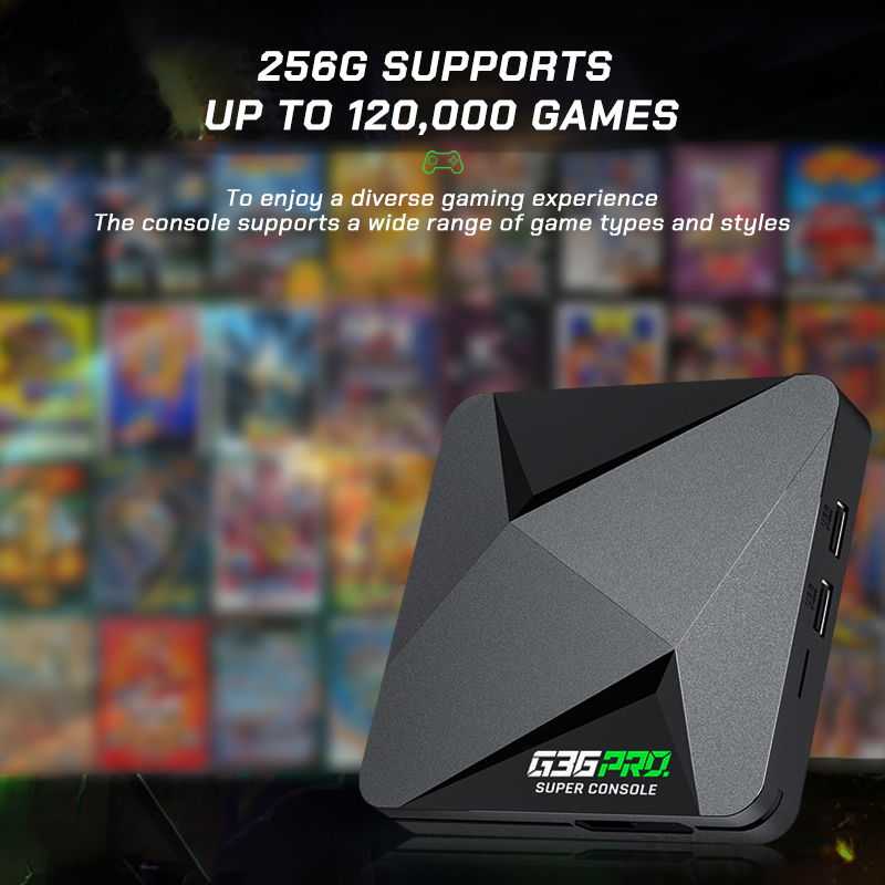 Super G36 Pro Game Console 256 - Retro Gaming Tv Box recension och pris