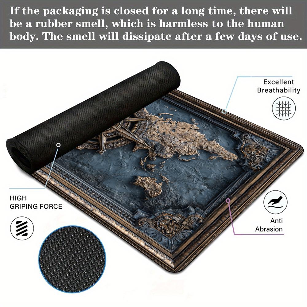 Retro compass and map Mouse Pa - Retro Gaming Rug recension och pris