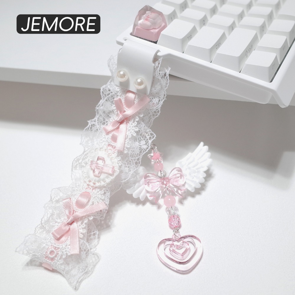 Lace Keyboard Strap Ribbon Uni - Retro Gaming Desk Setup recension och pris
