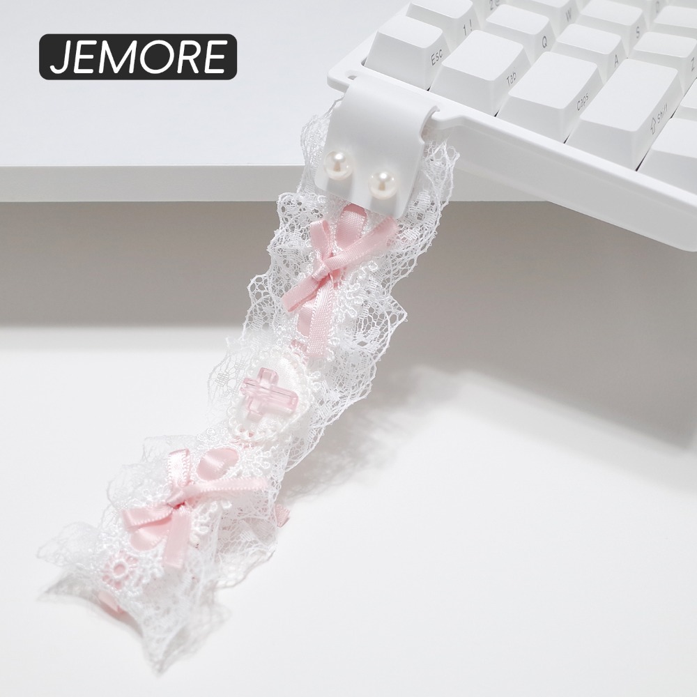 Lace Keyboard Strap Ribbon Uni - Retro Gaming Desk Setup recension och pris