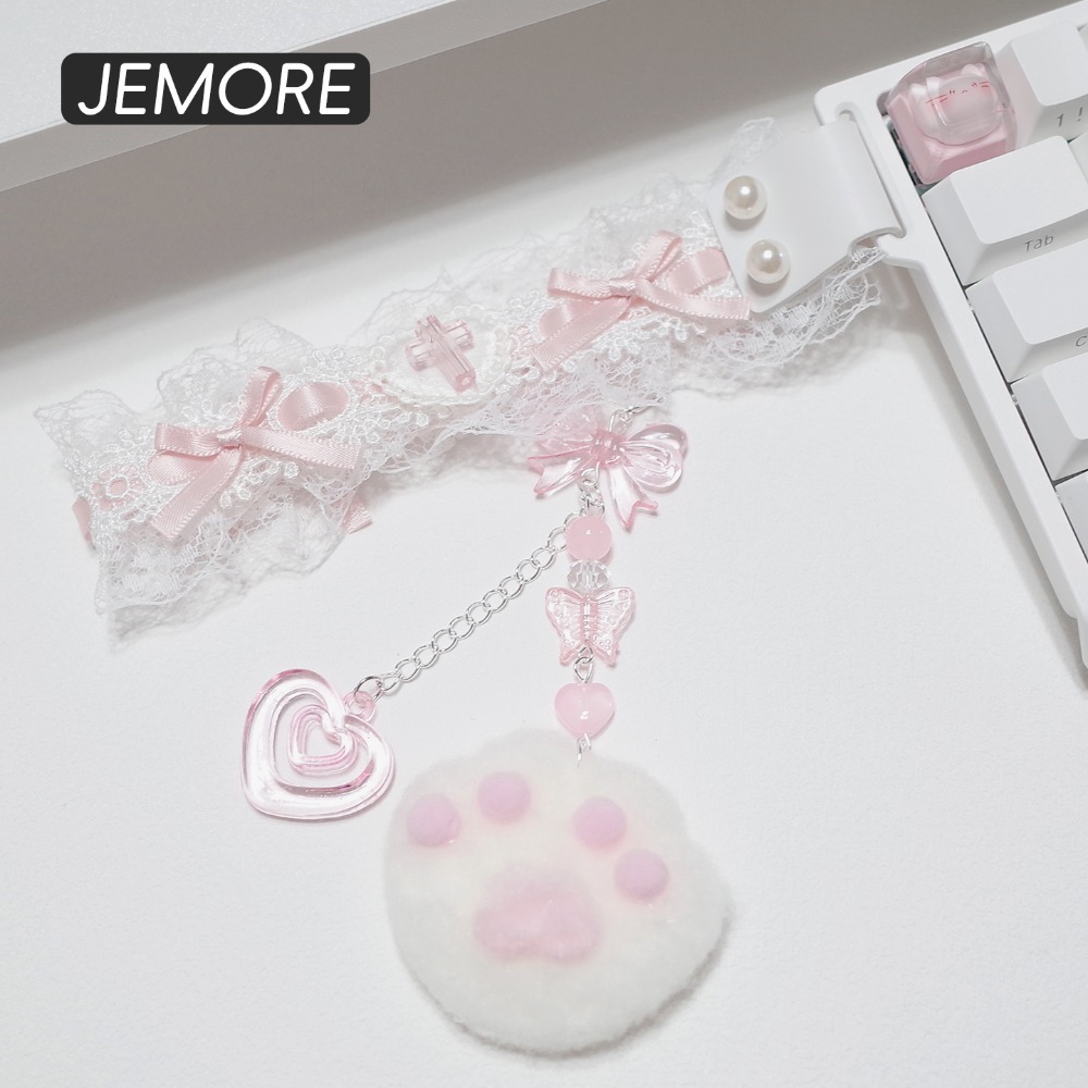 Lace Keyboard Strap Ribbon Uni - Retro Gaming Desk Setup recension och pris