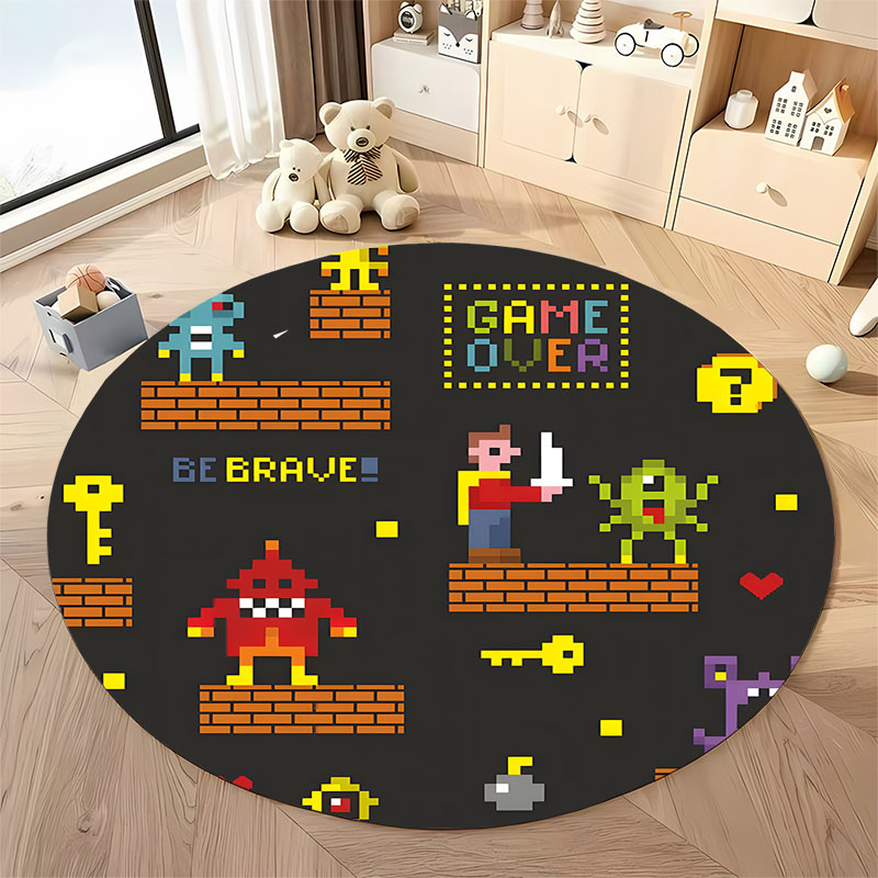 Free shipping! Pixelated Retro - Retro Gaming Rug recension och pris