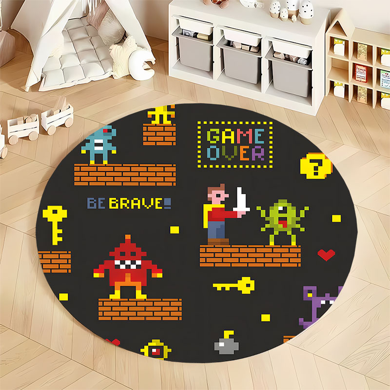 Free shipping! Pixelated Retro - Retro Gaming Rug recension och pris