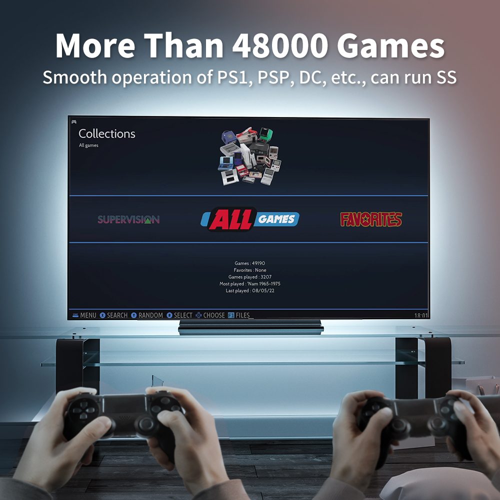 4K Retro Video Game Console S9 - Retro Gaming Tv Box recension och pris