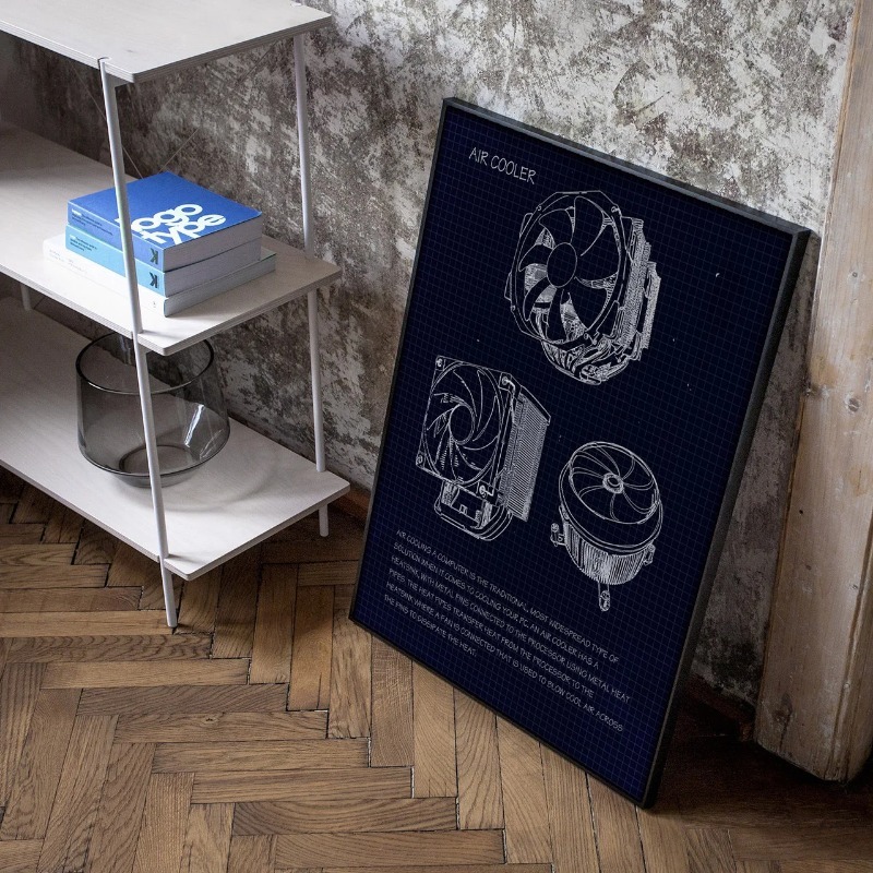 Geek Blueprint Painting Canvas - Retro Gaming Life recension och pris