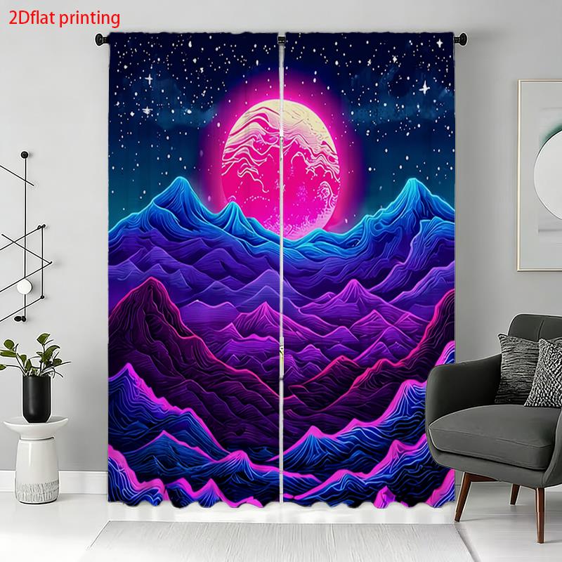 Synthwave Curtains, Neon Mount - Retro Gaming Youtube recension och pris