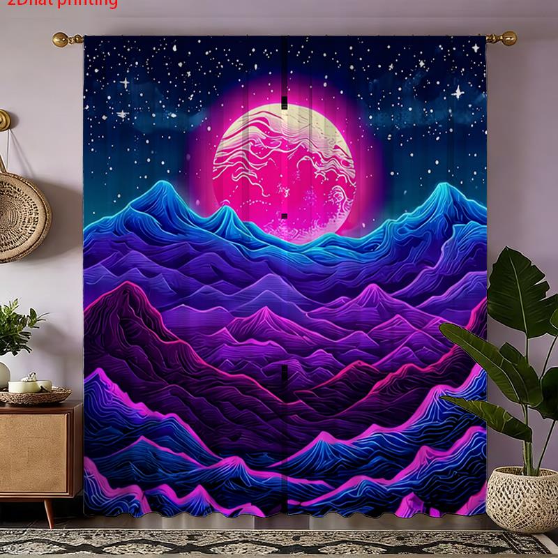 Synthwave Curtains, Neon Mount - Retro Gaming Youtube recension och pris