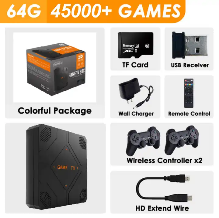 G12 Pro Game Box Video Game Co - Retro Gaming Tv Box recension och pris