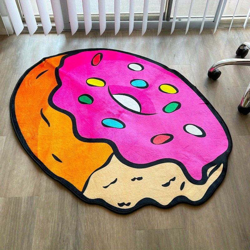 VIKAMA Donut Rug Noise-Reducin - Retro Gaming Rug recension och pris