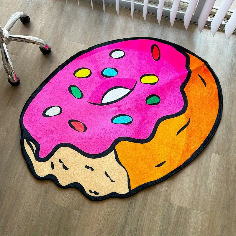 VIKAMA Donut Rug Noise-Reducin - Retro Gaming Rug recension och pris