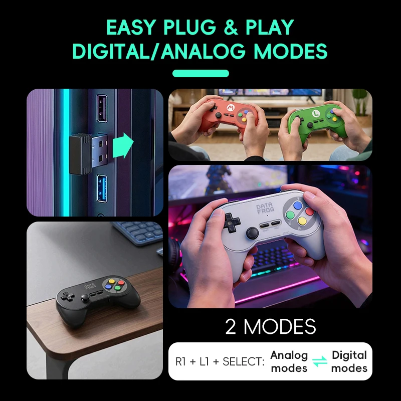 PC07 Wireless Controller Retro - Retro Gaming Tv Box recension och pris