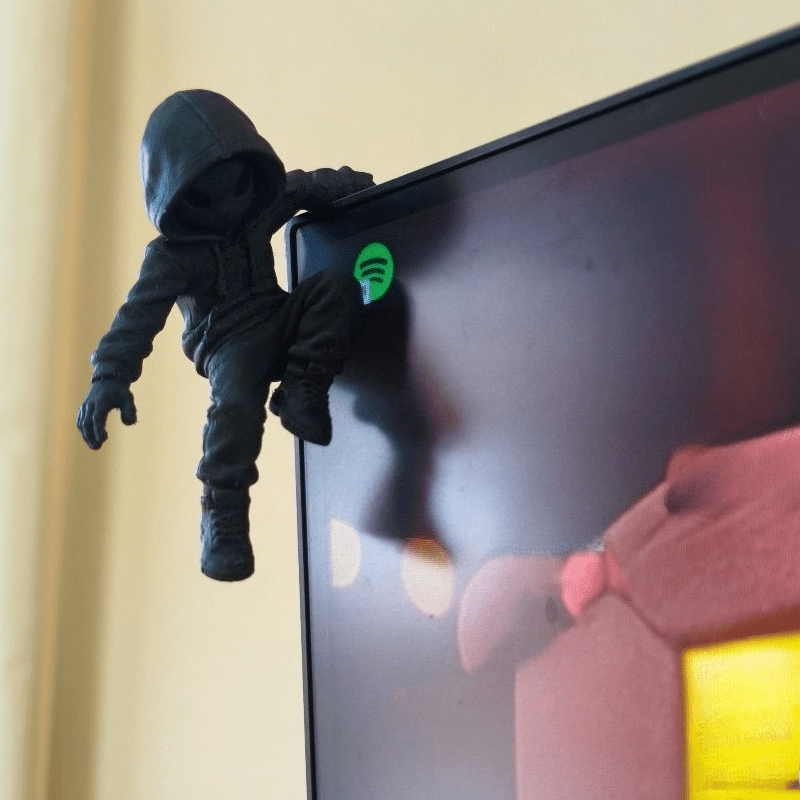 Climb Hoodie Alien Mini Statue - Retro Gaming Gadgets recension och pris