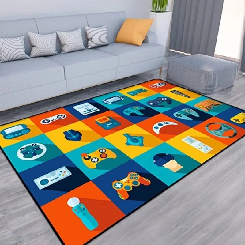 Gaming Esports Rug Black Contr - Retro Gaming Rug recension och pris
