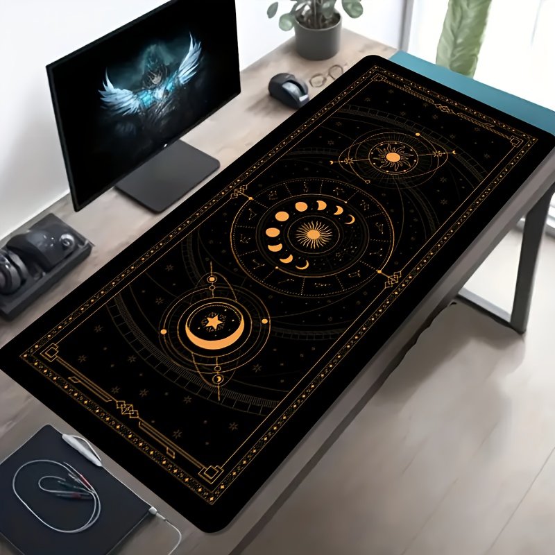 Golden Retro Zodiac Astrology  - Retro Gaming Desk Setup recension och pris