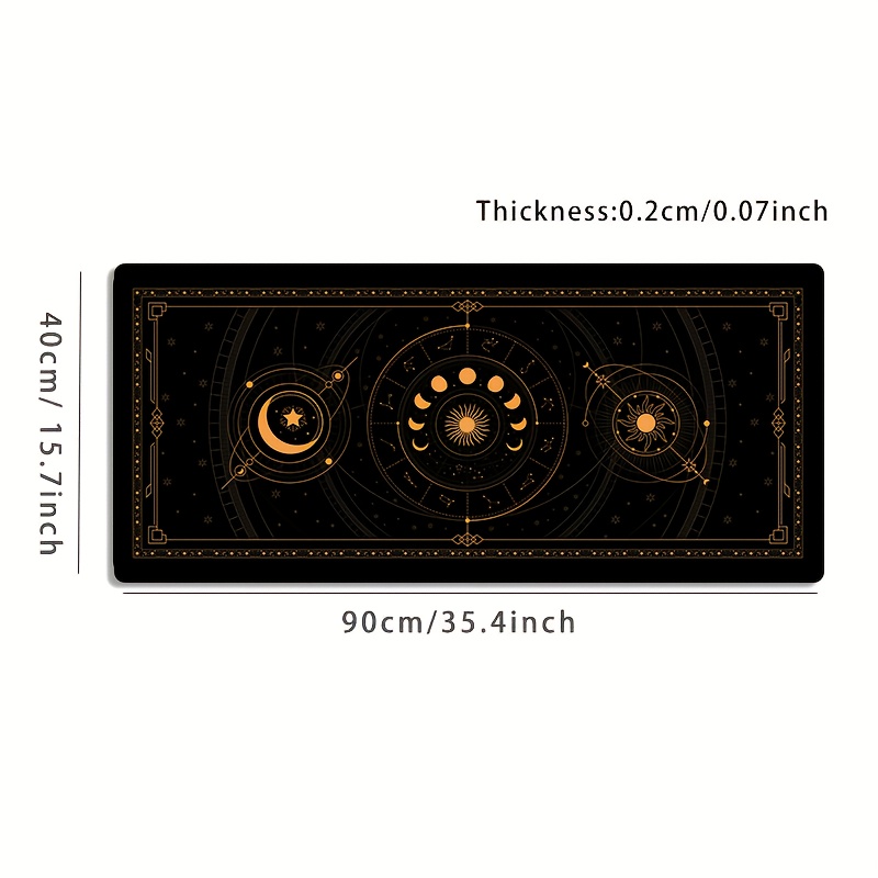 Golden Retro Zodiac Astrology  - Retro Gaming Desk Setup recension och pris