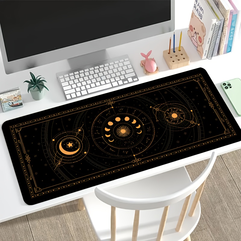 Golden Retro Zodiac Astrology  - Retro Gaming Desk Setup recension och pris